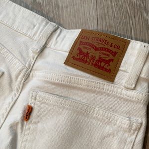 Levi’s 721 Vintage High Rise Skinny | White Jeans | Size 25